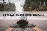 对阵柏林联合时，波鸿守门员头部被球迷投掷的打火机击中