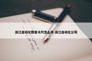 浙江自动化数显卡尺怎么样 浙江自动化公司