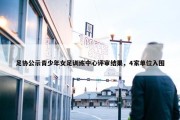 足协公示青少年女足训练中心评审结果，4家单位入围