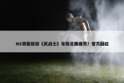 NS奇葩新游《尻战士》导致足腰疲劳？官方回应