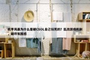 机甲风暴为什么是被CSOL自己玩死的？乱改游戏机制，破坏氛围感