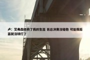 卢：艾弗森拯救了我的生涯 若总决赛没碰他 可能我后面就没球打了