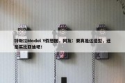 特斯拉Model Y假想图，网友：要真是这造型，还是买比亚迪吧！