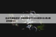 这水平准备退役？布莱德索首节5中4拿到9分2助2断 正负值+11