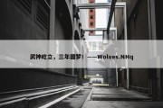 武神屹立，三年圆梦！——Wolves.NHq