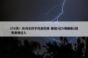 370天！内马尔终于伤愈归来 被讽3亿5场躺赢2冠 秀穿裆过人