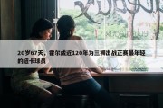 20岁67天，霍尔成近120年为三狮出战正赛最年轻的纽卡球员