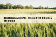 网坛最具统治力交手纪录：德约科维奇对阵孟菲尔斯20胜0负排首位