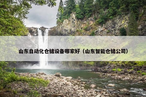 山东自动化仓储设备哪家好（山东智能仓储公司）