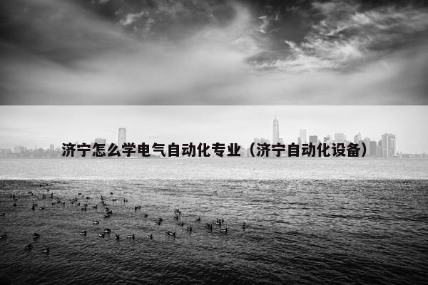 济宁怎么学电气自动化专业（济宁自动化设备）