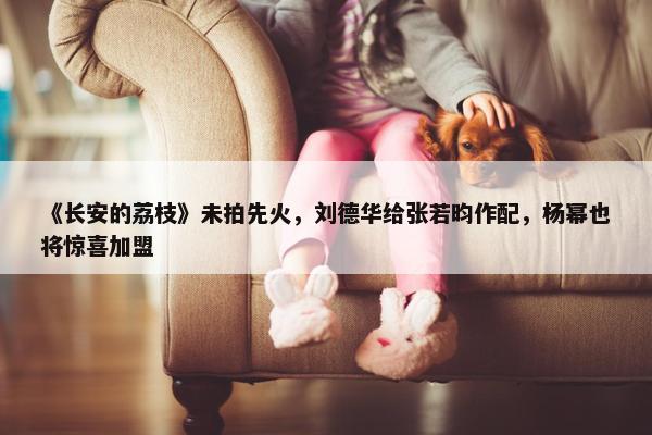 《长安的荔枝》未拍先火，刘德华给张若昀作配，杨幂也将惊喜加盟