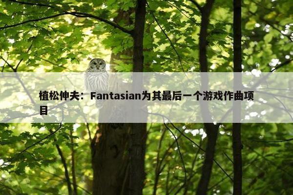 植松伸夫：Fantasian为其最后一个游戏作曲项目