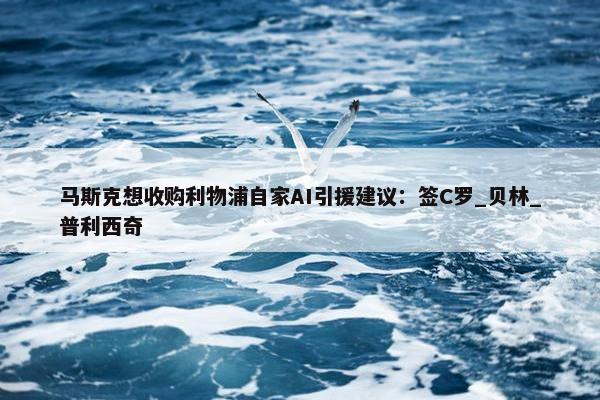 马斯克想收购利物浦自家AI引援建议：签C罗_贝林_普利西奇