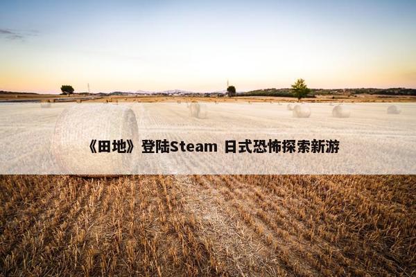 《田地》登陆Steam 日式恐怖探索新游